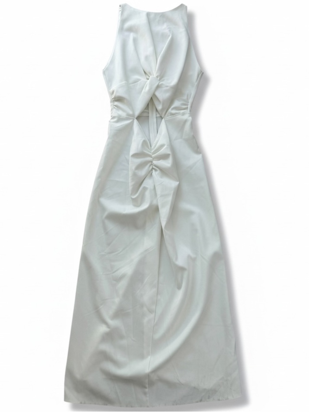 GIGIIS Cut Out White Dress Bridal Bachelorette Size S